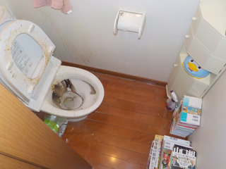 トイレのビフォア