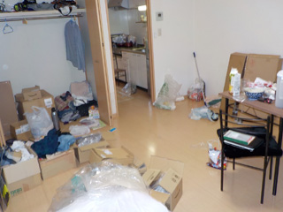 部屋のビフォア