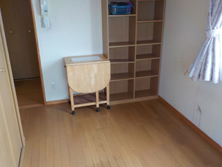 部屋１の清掃アフター