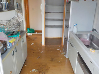キッチン流し台の清掃アフター