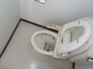 トイレのアフター