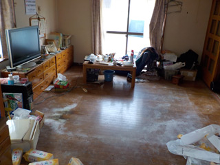 部屋のビフォア