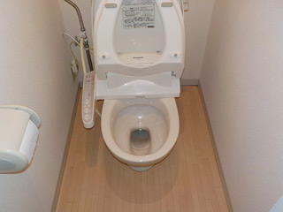 トイレのアフター