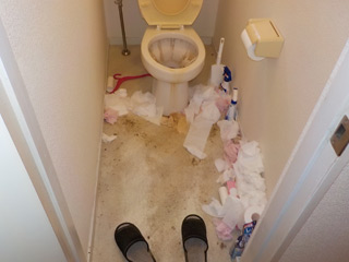 トイレのビフォア