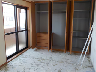 部屋のアフター