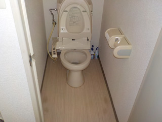 トイレのアフター