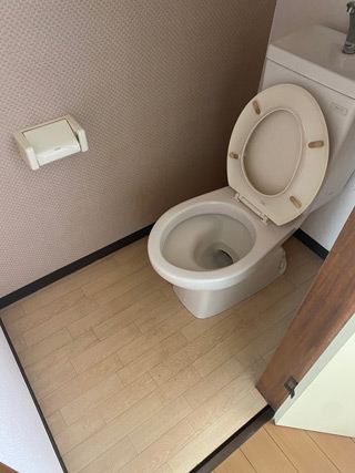トイレのアフター