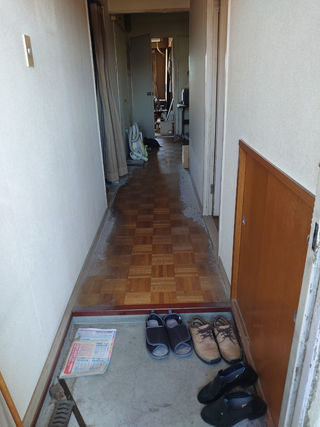 玄関のビフォア