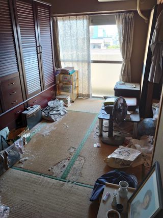 部屋２のビフォア