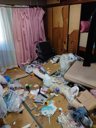 部屋２のビフォア