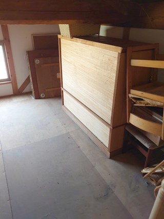 ２階屋根裏収納のアフター