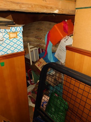 ２階屋根裏収納のビフォア