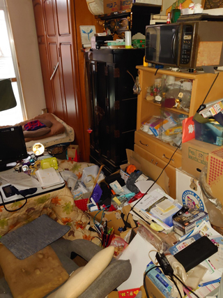 部屋のビフォア