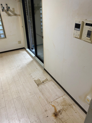 部屋のアフター