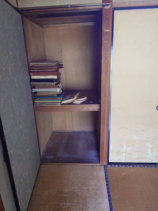 部屋１押し入れのアフター
