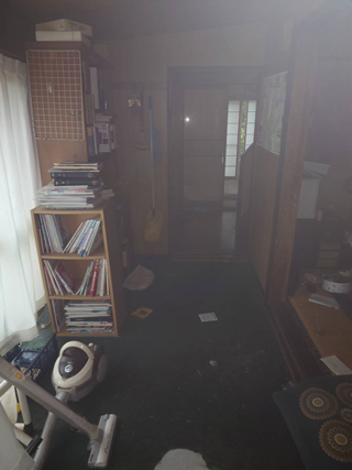 廊下のビフォア