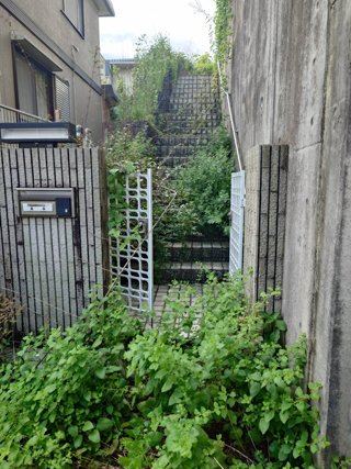 玄関の階段のビフォア