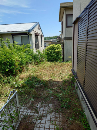 玄関東のアフター
