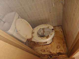 トイレのビフォア