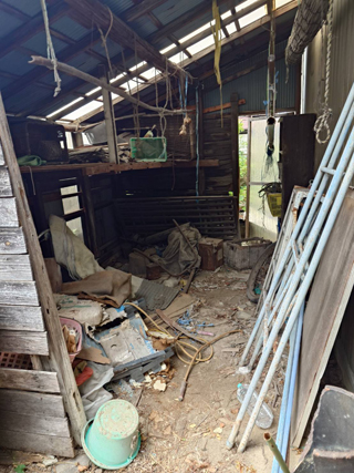 納屋のビファア