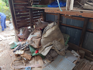 納屋のビファア