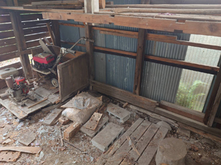 納屋のアフター