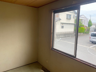 部屋１から２入口右手のアフター