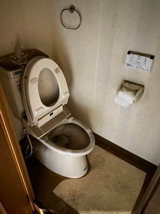 トイレのアフター
