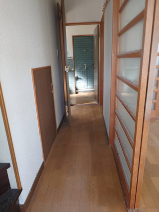 廊下のアフター