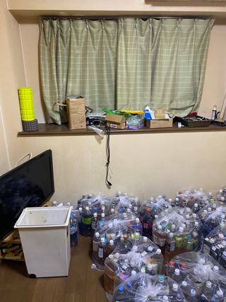 部屋左のアフター