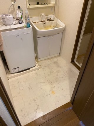 洗面のアフター