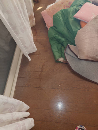 亡くなった個所のビフォア