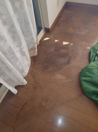 亡くなった個所の撤去後