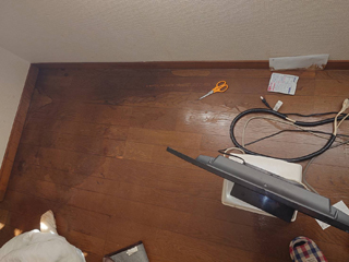 亡くなった個所のビフォア