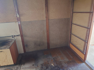 キッチン入り口右手のアフター