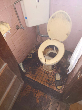 トイレのビフォア