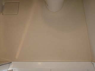 トイレの床の煤のアフター