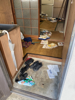 玄関のビフォア