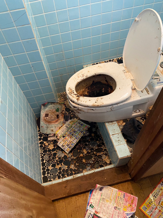 トイレのビフォア