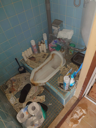 トイレのビフォア
