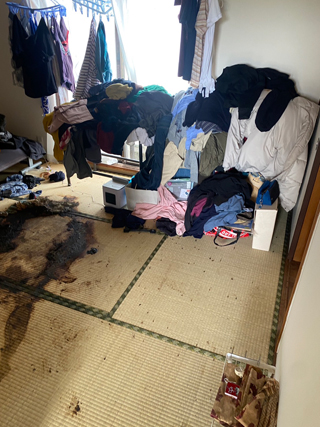 部屋２のビフォア