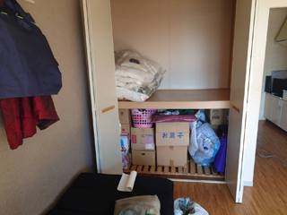 収納のアフター