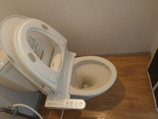 トイレのアフター