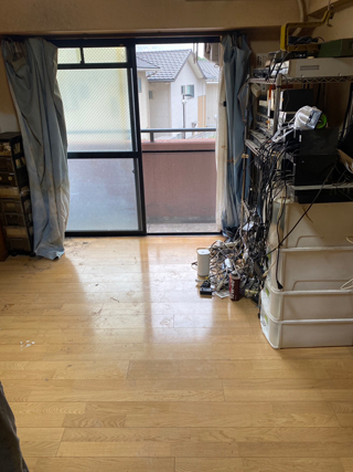 部屋右手のアフター