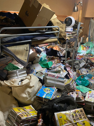 部屋左手のビフォア