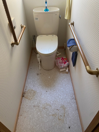 トイレのビフォア