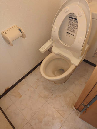 トイレのアフター(清掃後)