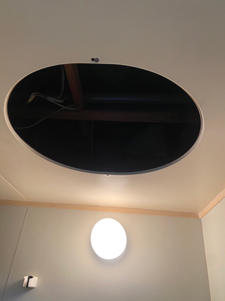1階浴室天井のアフター