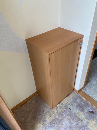 玄関のビアフター