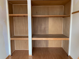 部屋２の押し入れのアフター